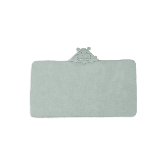 Jollein Badcape Badstof 70x130cm Hippo Happy