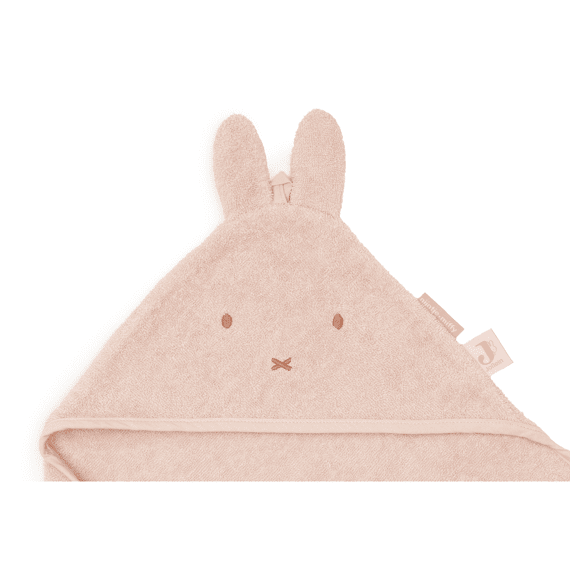 Jollein Badcape Badstof 75x75cm Miffy Silk Rose