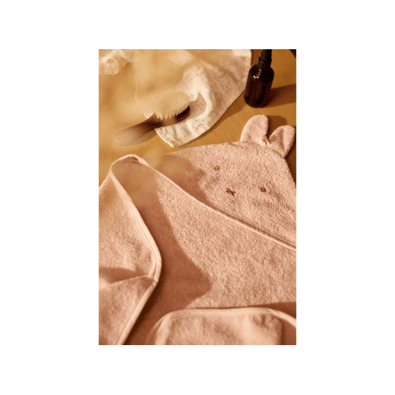 Jollein Badcape Badstof 75x75cm Miffy Silk Rose