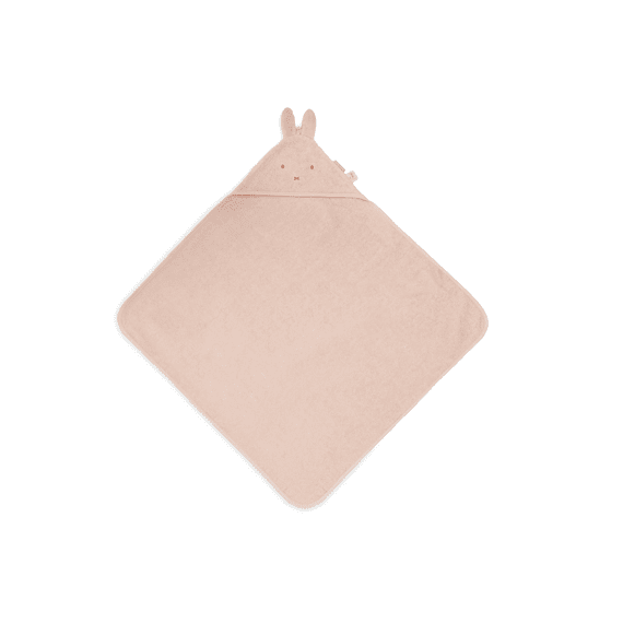 Jollein Badcape Badstof 75x75cm Miffy Silk Rose