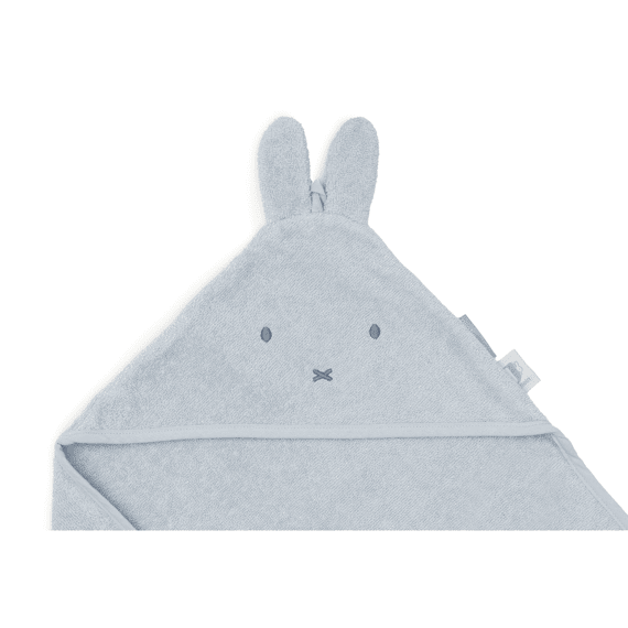 Jollein Badcape Badstof 75x75cm Miffy Cloudy Blue