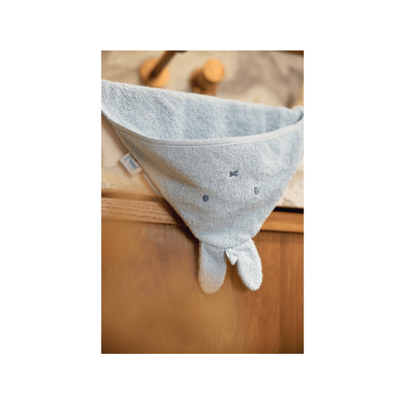 Jollein Badcape Badstof 75x75cm Miffy Cloudy Blue