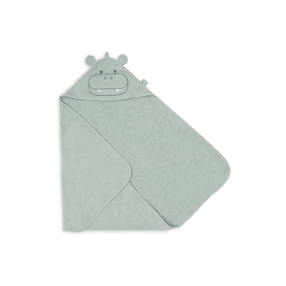 Jollein Badcape Badstof 75x75cm Hippo Happy