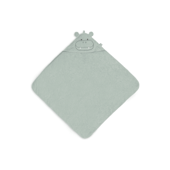 Jollein Badcape Badstof 75x75cm Hippo Happy