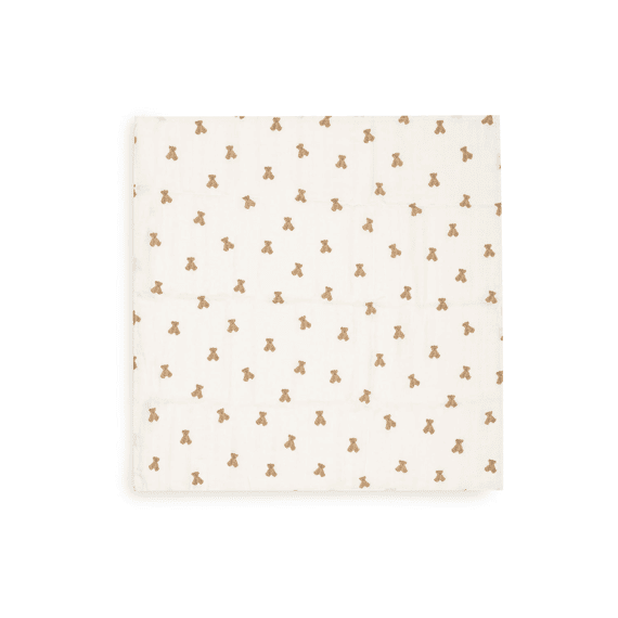 Jollein Tetradoeken 70x70cm 3-pack Mini Teddy Bear