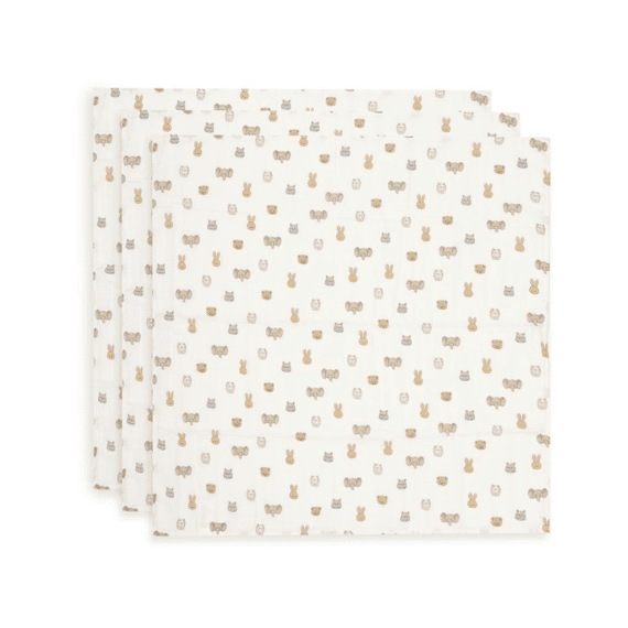 Jollein Tetradoeken 70x70cm 3-pack Jollies