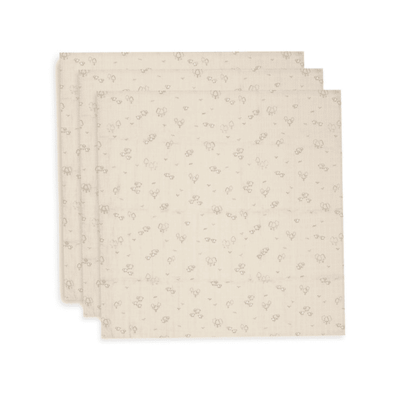 Jollein Tetradoeken 70x70cm 3-pack Woolly