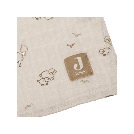 Jollein Multidoek Tetra 115x115cm 2-pack Woolly