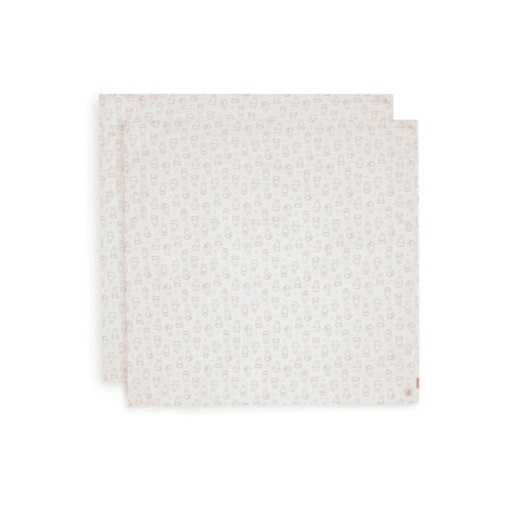 Jollein Multidoek Tetra 115x115cm 2-pack Miffy Moments L.terra
