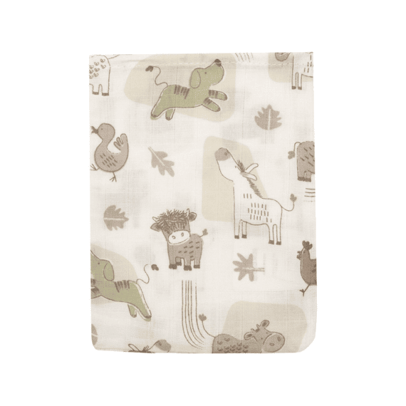Jollein Washandjes 15x20 Tetra 3-pack Barn Buddies
