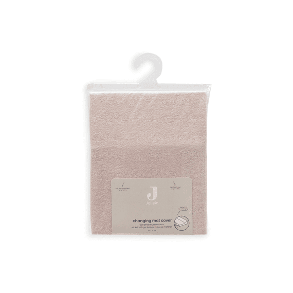 Jollein Aankleedkussenhoes Badstof 50x70cm Silk Rose