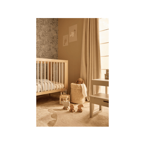 Jollein Opbergmand Miffy Jacquard Teddy Sand