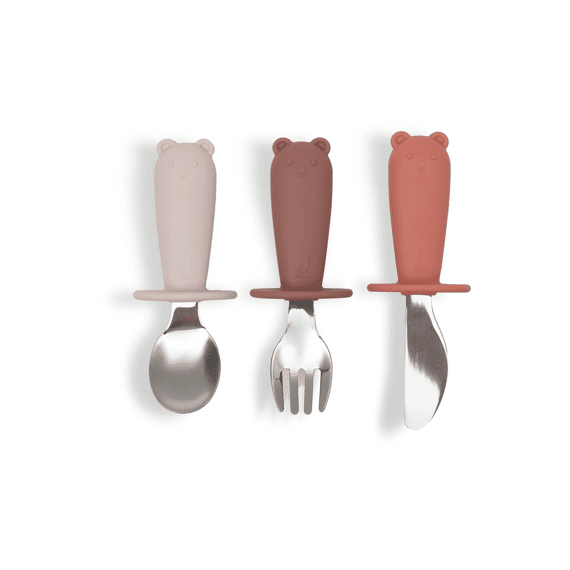 Jollein Bestekset Siliconen Blush Shades