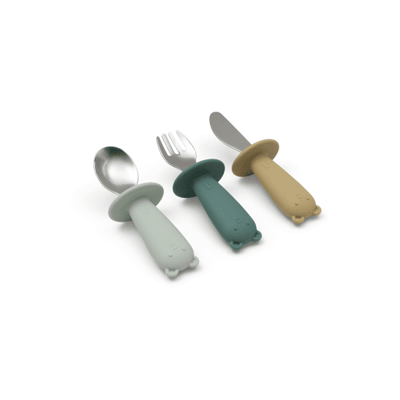Jollein Bestekset Siliconen Jade Shades