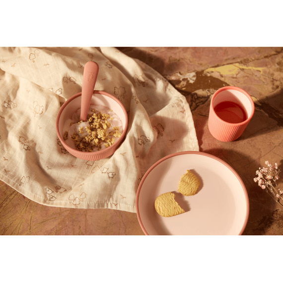 Jollein Kinderserviesset Siliconen Blush Shades