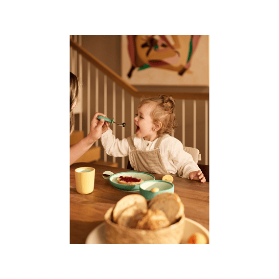Jollein Kinderserviesset Siliconen Jade Shades