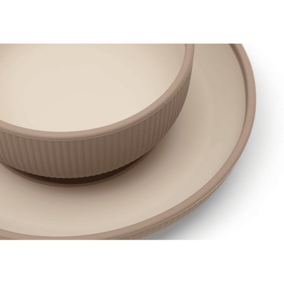 Jollein Kinderserviesset Siliconen Natural Shades