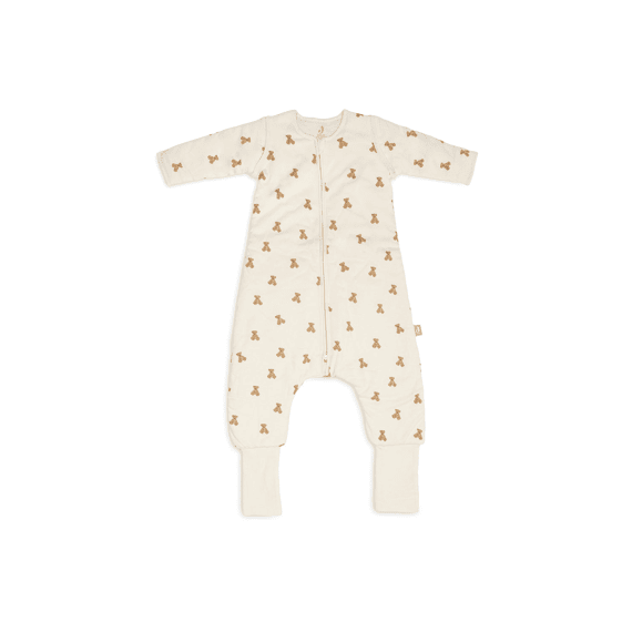 Jollein Slaapzak Met Voeten En Afritsbare Mouw 80/86cm Mini Teddy Bear