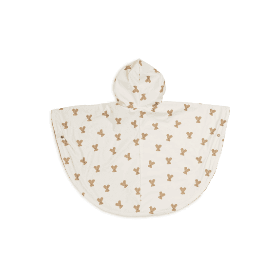 Jollein Poncho Outdoor Waterproof Mini Teddy Bear/teddy Fleece