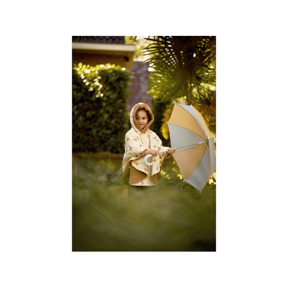Jollein Poncho Outdoor Waterproof Mini Teddy Bear/teddy Fleece