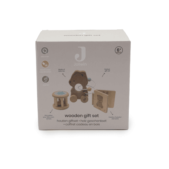 Jollein Houten Giftset Bear Brave