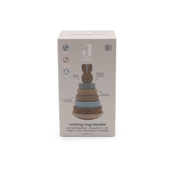 Jollein Houten Tuimelstapelaar Bunny Luz