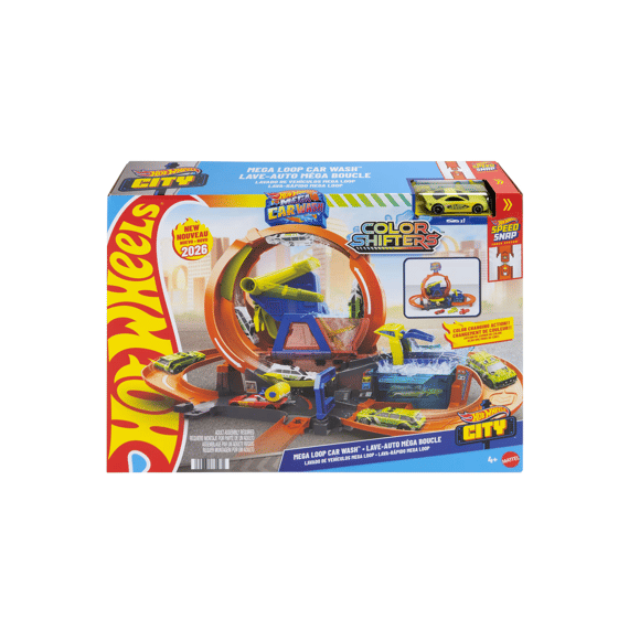 Hot Wheels City Mega Loop Car Wash
