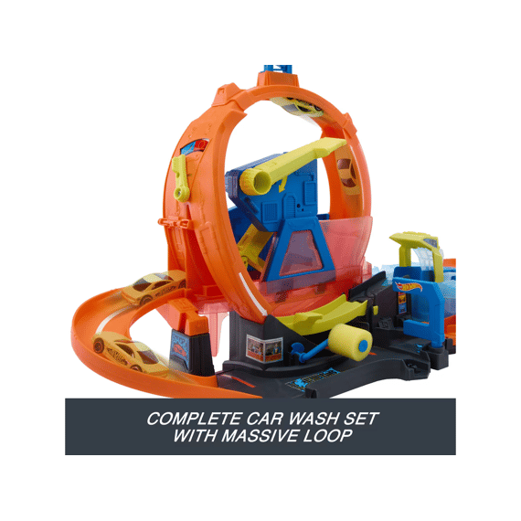 Hot Wheels City Mega Loop Car Wash