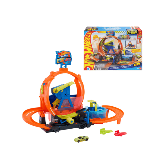 Hot Wheels City Mega Loop Car Wash