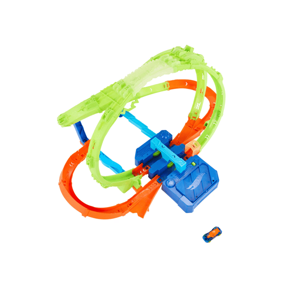 Hot Wheels Stunt Tracks Hypersphere Crash