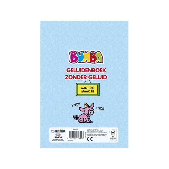 Bumba Kartonboek Geluidenboek Zonder Geluid