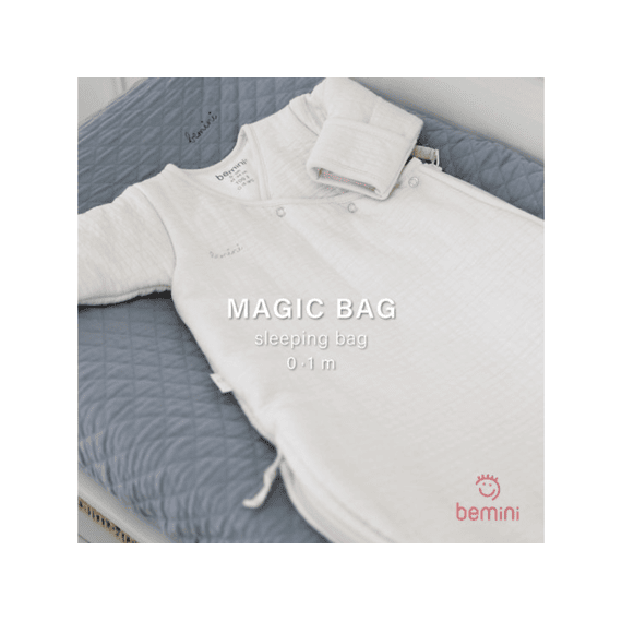 Bemini Slaapzak 0-1m Quilted Jersey Ficelle Tog 1,5