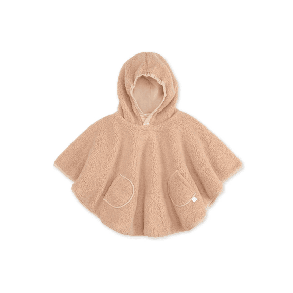 Bemini Poncho Teddy Outside Jersey Naturel 3-5jaar
