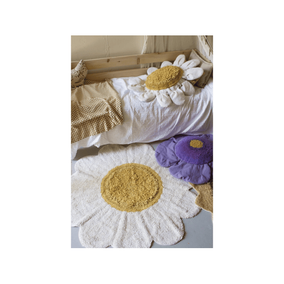 Lorena Canals Tapijt White White Daisy