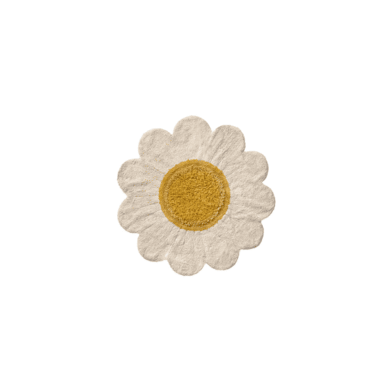 Lorena Canals Tapijt White White Daisy