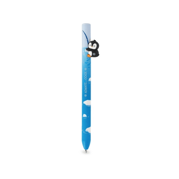 Legami Balpen Free Hugs Penguin Blauwe Inkt