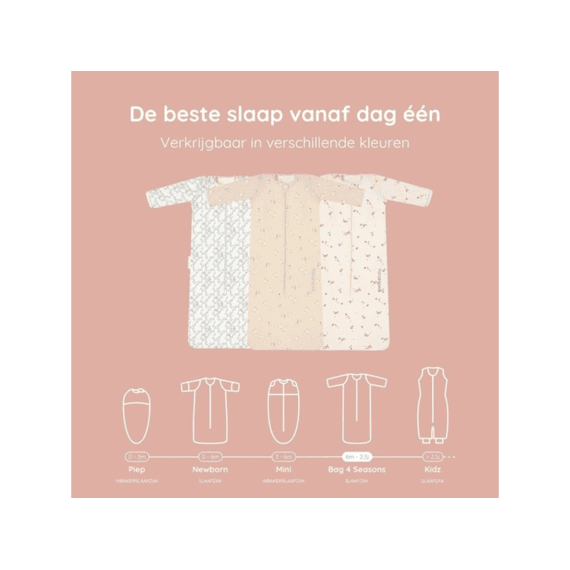 Puckababy The Bag 4 Seizoenen 100cm Geese Tog 2,5