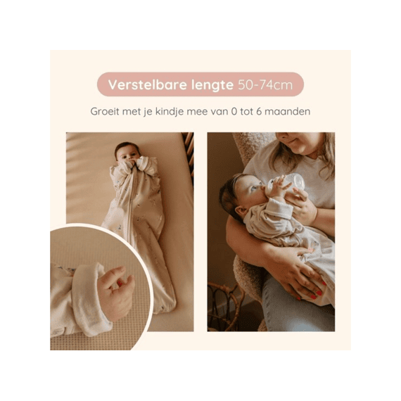 Puckababy The Bag Newborn 70cm Cotton Geese