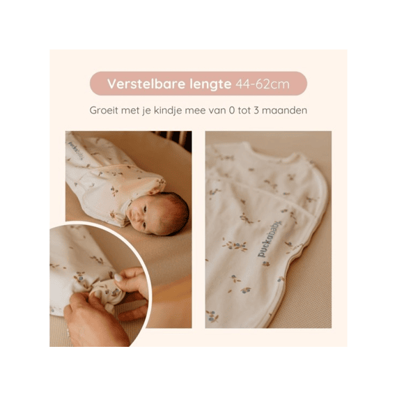 Puckababy Original Piep 0-3m Cotton-blue Berry