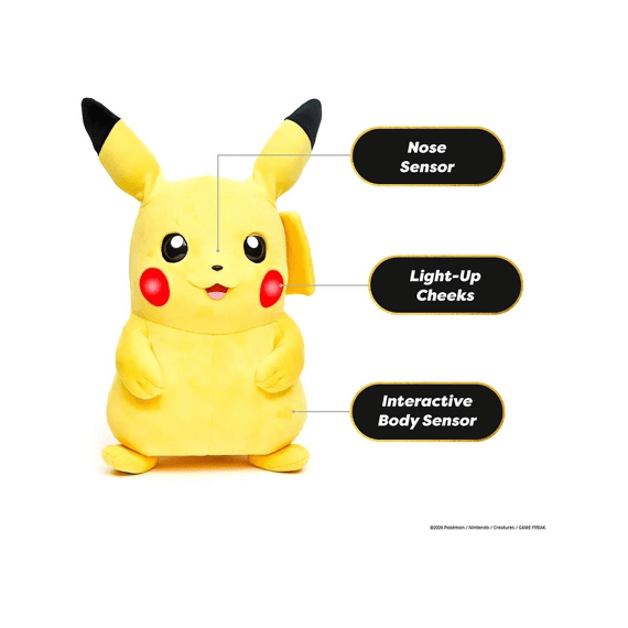 Wow Stuff Pokemon Interactieve Knuffel Pikachu