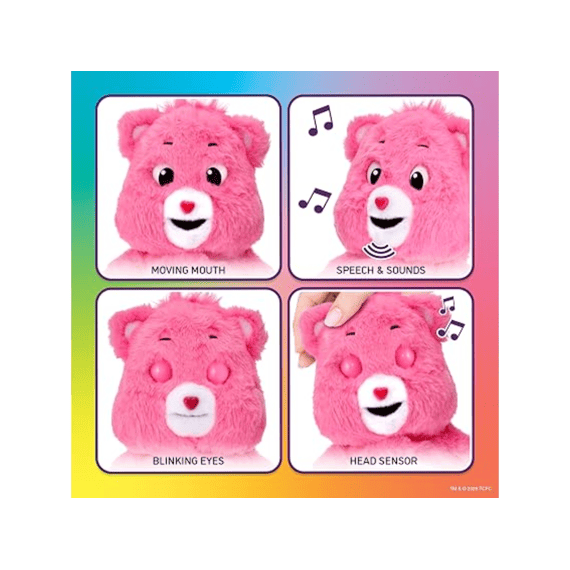 Wow Stuff Care Bears Interactieve Knuffel Troetelbeertjes Cheer Palm
