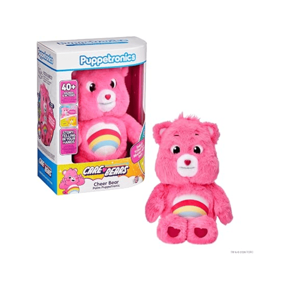 Wow Stuff Care Bears Interactieve Knuffel Troetelbeertjes Cheer Palm