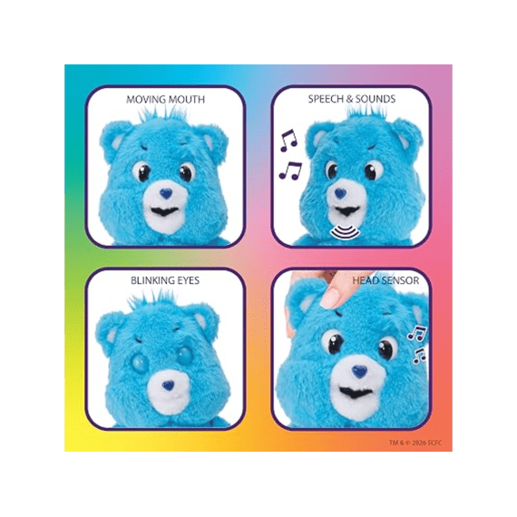 Wow Stuff Care Bears Interactieve Knuffel Troetelbeertjes Grumpy Palm