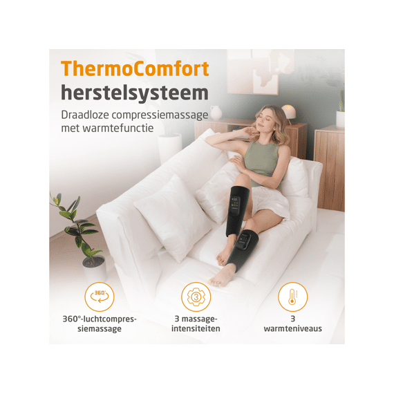 Medisana Lm200 Draadloze Luchtcomressie- Beenmassageapparaat