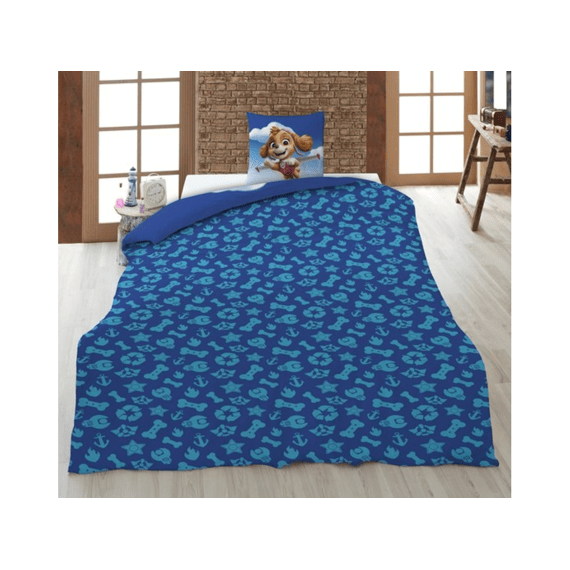 Paw Patrol Dekbedovertrek Polykatoen 140x200cm + 65x65cm