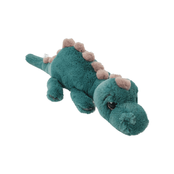 Dino World Knuffel Dino Liggend Groen 50cm