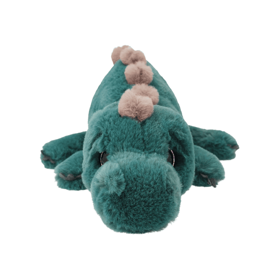 Dino World Knuffel Dino Liggend Groen 50cm