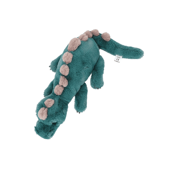 Dino World Knuffel Dino Liggend Groen 50cm