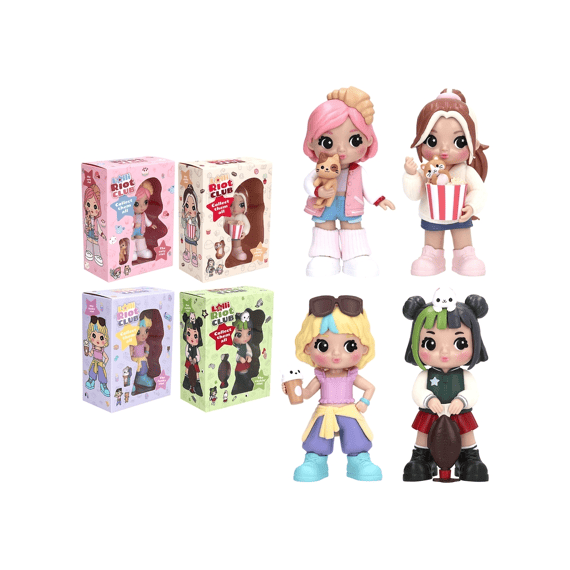 Lolli Riot Verzamelfiguren Assortiment