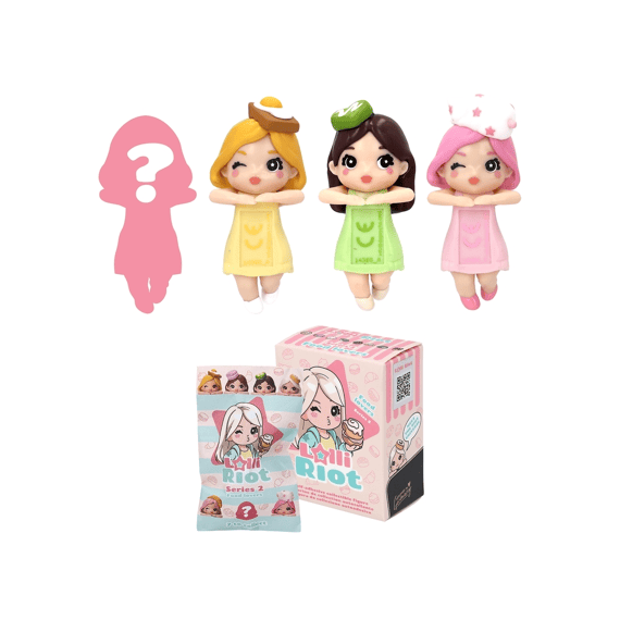 Lolli Riot Verzamelfiguren Serie 2 Assortiment